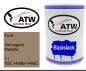 Preview: Ford, Venusgold Metallic, 1 / XSC1499B-1499C: 500ml Lackdose, von ATW Autoteile West.